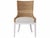 A gorgeous fusion of texture and tone, the Siesta Key Dining Chair is crafted with a natural woven abaca back, a cozy...