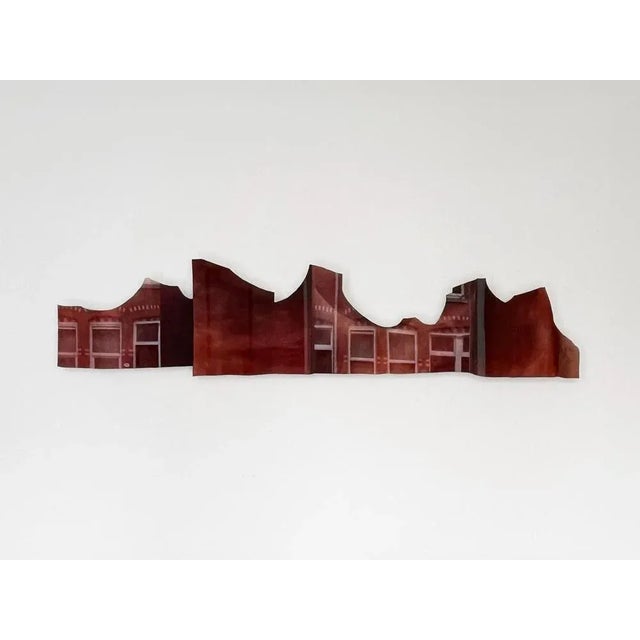 Velvet Realities Chocolate Wall Sculpture by Sven Jansse Dimensions: W 145 x D 1 x H 33 cm Materials: Print on CNC’d...