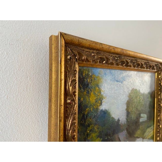 Plein Air Original Oil Painting Franklin County Missouri by Marina Movshina For Sale In Saint Louis - Image 6 of 6