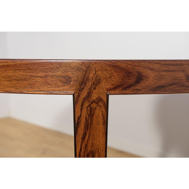 Mid-Century Modern Extendable Dining Table in Rosewood by Severin Hansen for Haslev Møbelsnedkeri, Denmark, 1960s For Sale - Image 14 of 18