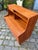 Teak Secretary Desk with Mirror and Lock, Denmark For Sale - Image 6 of 11