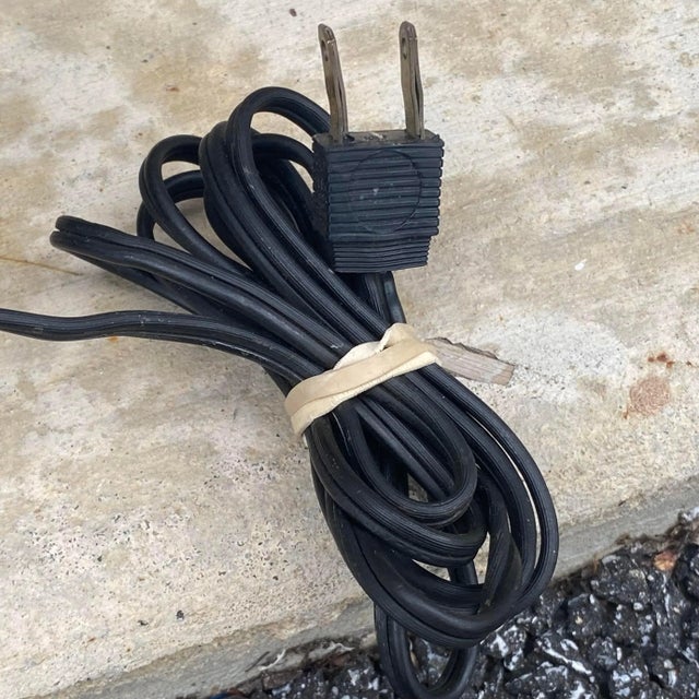 Mid-Century Danish Modern Teak & Leather Skyscraper Table Lamp For Sale - Image 12 of 13