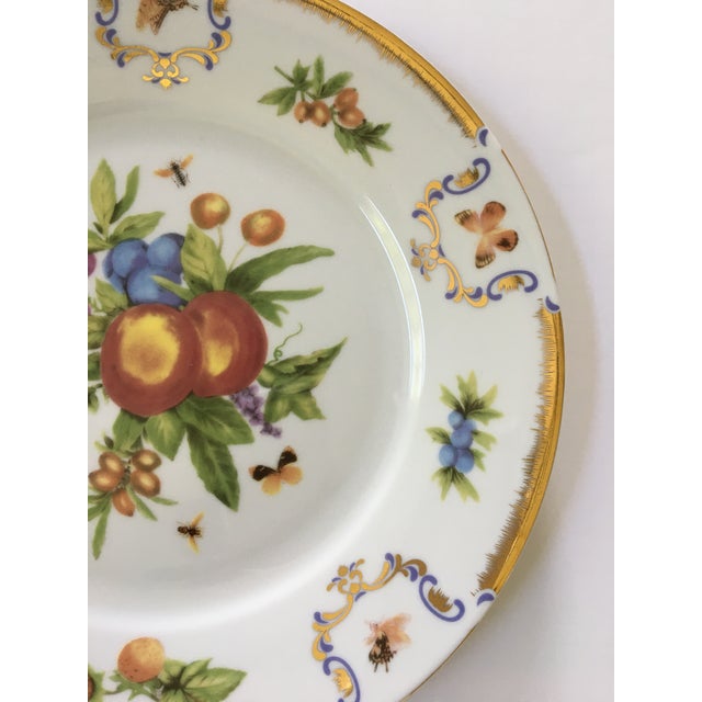 Set of 6 - I Godinger & Co. Gold Trimmed Porcelain 10 Set of 6 - I Godinger & Co. Gold Trimmed Porcelain 10