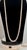 2020s Certified 47 Ct Pave Set Diamond Riviera Necklace in 18 Kt White Gold 28" Long For Sale - Image 5 of 8