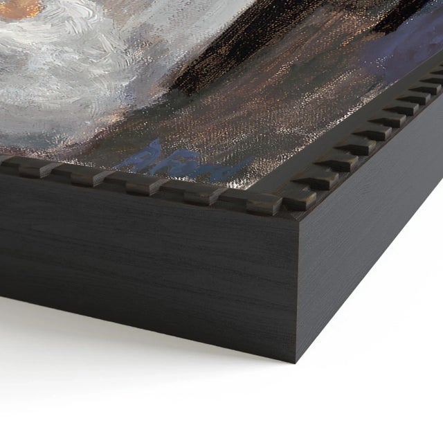 DESCRIPTION: Evening Soiree by Alice Ford in Brimfield Black Frame, Small Art Print SPECIFICATIONS: Type: Giclée Art Print...