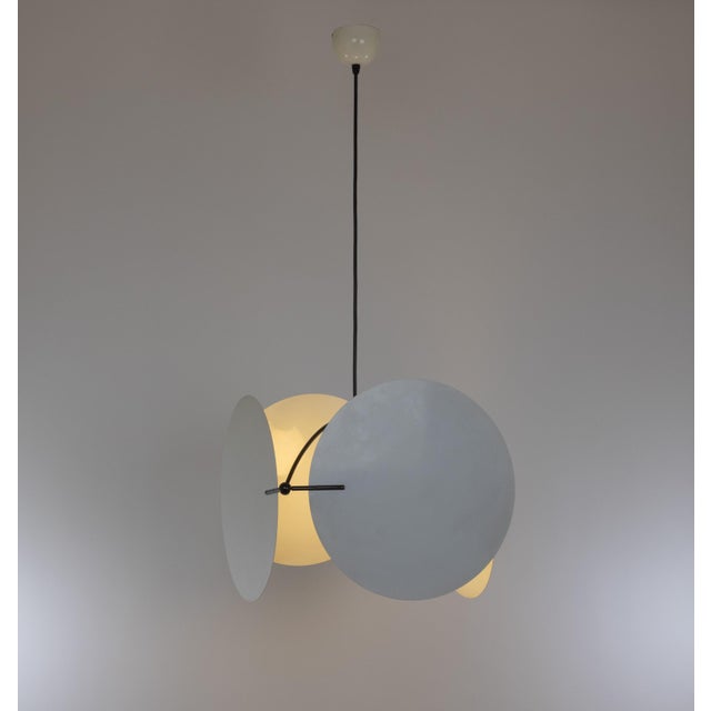 Mid-Century Modern Monet Pendant Light by Vico Magistretti for O-Luce, 1980s For Sale - Image 3 of 10