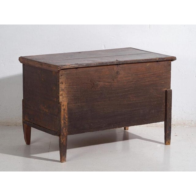 Tyrolean Painted Dowry Chest by Amaru For Sale - Image 10 of 11