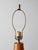 Mid 20th Century Mid Century Turned Mixed Wood Table Lamp With Woven Shade For Sale - Image 16 of 18
