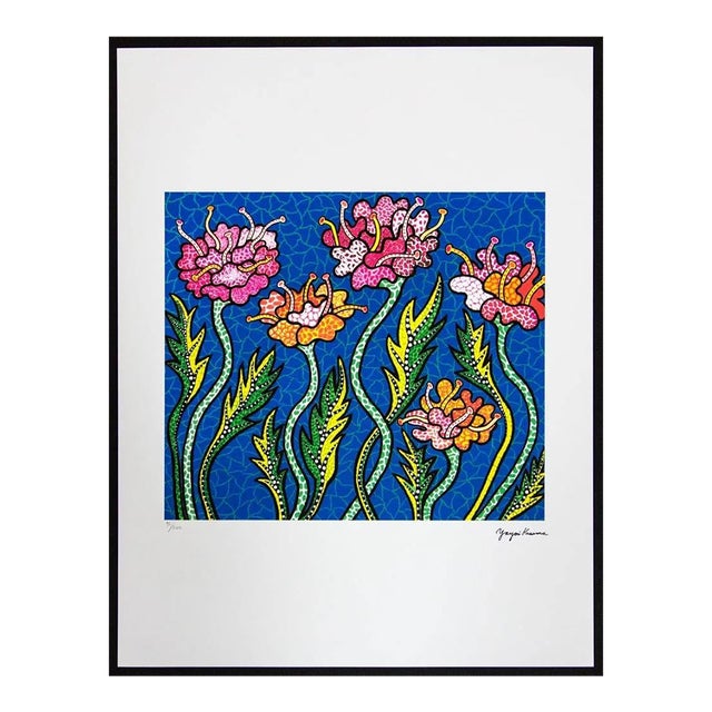 After Yayoi Kusama, Summer Flowers, Lithograph, 1990s For Sale