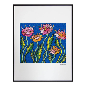 After Yayoi Kusama, Summer Flowers, Lithograph, 1990s