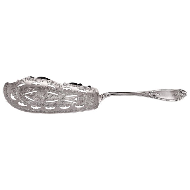 Sterling Fish Server For Sale