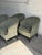 Set of 4 Mid 20th Century Danish Modern Lounge Chairs Green Upholstered Scandinavian Club Chairs For Sale In Los Angeles - Image 6 of 10
