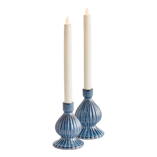 Mela Taper Holders, Set Of 2 For Sale