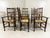 Brown Lancashire Spindleback Dining Armchairs, 1890s, Set of 6 For Sale - Image 8 of 18