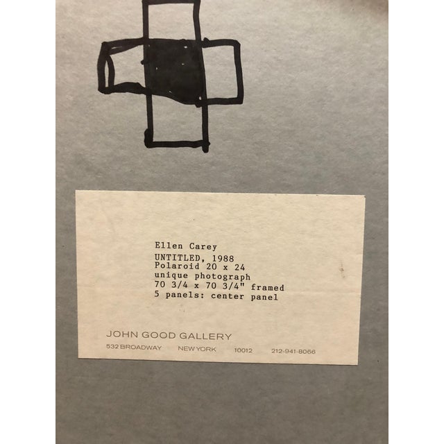 Abstract Ellen Carey, Vintage Large Format Abstract Unique Color Photo Polaroid Photograph Ellen Carey, 1988 For Sale - Image 3 of 4