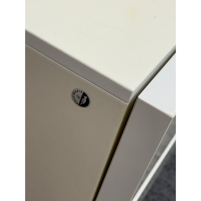 2010s Calligaris Lacquered Two-Drawer Nightstand For Sale - Image 5 of 12