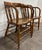 19th Century Antique 19th Century Primitive Oak Barrel Back Pub Chairs Captain’s Arm Chairs For Sale - Image 5 of 11