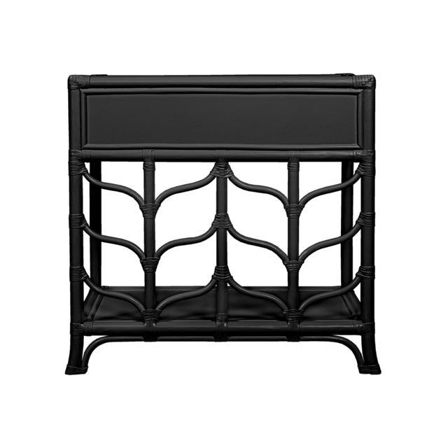 Ivy Nightstand - Black For Sale - Image 9 of 10