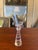 Mid-Century Modern Vintage 1980s Salviati Eliche Venetian Crystal Martini Glasses - Pair For Sale - Image 3 of 5