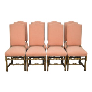 French Country Style Dining Chairs - Set of 8 For Sale