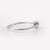 Metal 18k Solid Gold Blue Sapphire Heart Promise Ring Size 7 ( All Sizes Available ) For Sale - Image 7 of 13