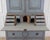 Scandinavian 18th Century Blue-Painted Two-Part Bureau For Sale - Image 4 of 9
