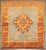 a pair /set of 20th Century Antique Turkish Oushak Small Square Carpets Details rug no. j4931 j4932 sizes 3'2'' x 3' & 3'...