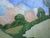 Malibu Hills Lynnr French California Pacific Landscape 8x8 O/C For Sale - Image 4 of 4
