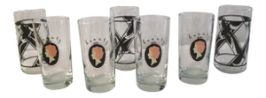 Classic Beauty Highball Glasses, Set of 7