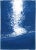2021 "Dark Beach Sunrise" Contemporary Seascape Blue and White Cyanotype For Sale In Miami - Image 6 of 6