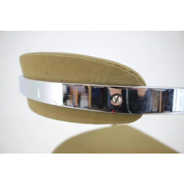 Set of Mid-Century French Space Age Dining Chairs, 1960s For Sale - Image 6 of 8