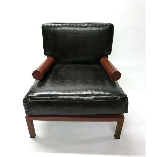 Lounge Chair - "Baisity" Dim.: 34"W x 37"D x 32"H Seat Height: 17" Circa: 1987 Artist: Antonio Citterio for B&B Italia...