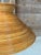 Vintage Italian Pencil-Reed Rattan and Bamboo "Witch Hat" Pendant Light For Sale In Naples, FL - Image 6 of 12
