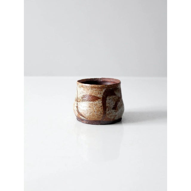 Vintage Studio Pottery Vase For Sale - Image 10 of 10