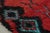 Rug & Kilim Vintage Mid-Century Moroccan Geometric Diamond Red Green and Black Wool Shag Rug For Sale - Image 4 of 10