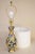 1960s Rarest Murano Millefiori Mosaic Blown Glass Barovier Toso Italy Art Glass Brass Table Lamp For Sale - Image 11 of 11