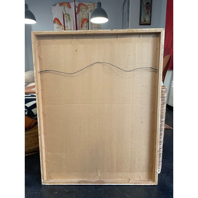 Late 20th Century “Altar” Abstract Serigraph by Arwyne, Framed For Sale - Image 4 of 5