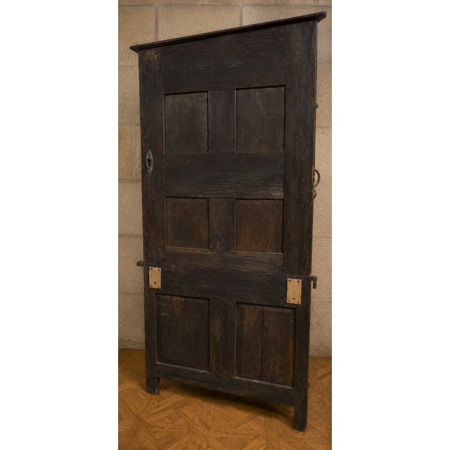 Renaissance Two-Part Buffet in Oak For Sale - Image 5 of 6