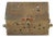Vintage Brass Treasure Box Shaped Cricket Box For Sale