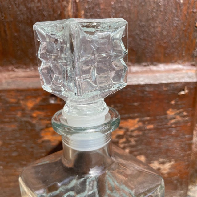 1970s Glass Whiskey Decanter, 1970s For Sale - Image 5 of 9