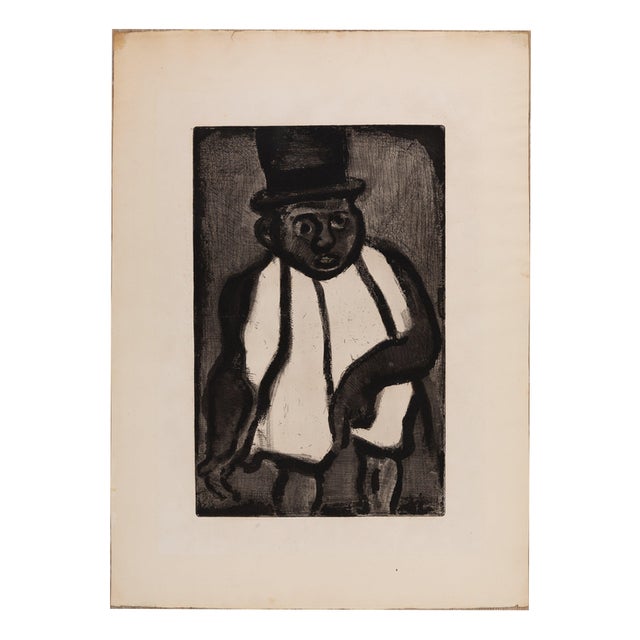 Georges Rouault, Good Candidate Boudoubadabou, Etching For Sale