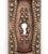 Victorian Antique Cast Iron Bavarian Russell & Erwin Pocket Door Pull For Sale - Image 3 of 6