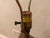 1980s 1980s Chapman Brown Marble and Brass Lamps - a Pair For Sale - Image 5 of 7