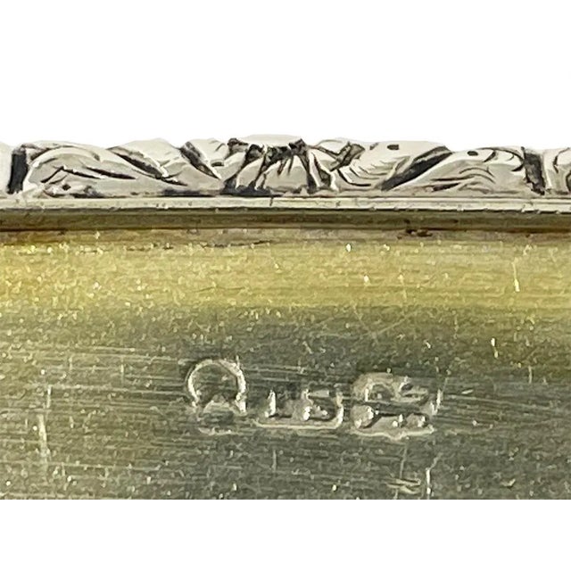 Silver English Silver Horse Racing Snuff Box, Birmingham, 1829 For Sale - Image 8 of 10