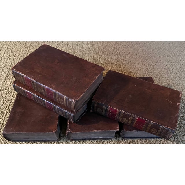 Fine Leather Bindings - Books by Reverend John Newton (1725 - 1807) New York City 1821 - 6 Volumes For Sale - Image 14 of 17