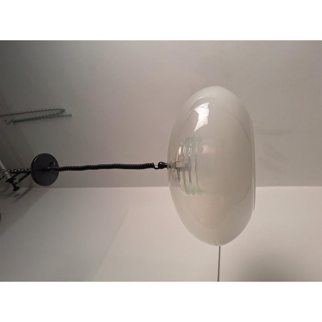 Model 2119 Chandelier with Shaded Glass by Gino Sarfatti for Arteluce, 1960s For Sale - Image 6 of 18
