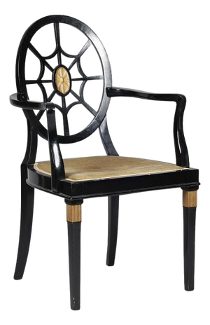 Spiderback Chair in the style of Edwin Lutyens, 1930s-1940s