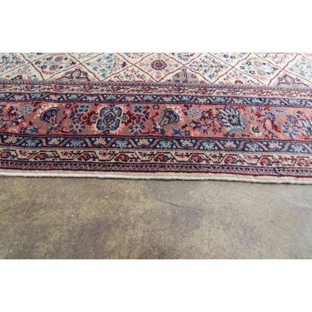 House of Séance - 1930s Vintage Sivas Hand-Knotted Rug - 5’11” X 9’ For Sale - Image 10 of 11