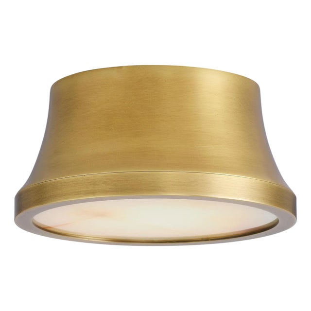 Arteriors Home Louisa Gold Steel Flush Mount For Sale