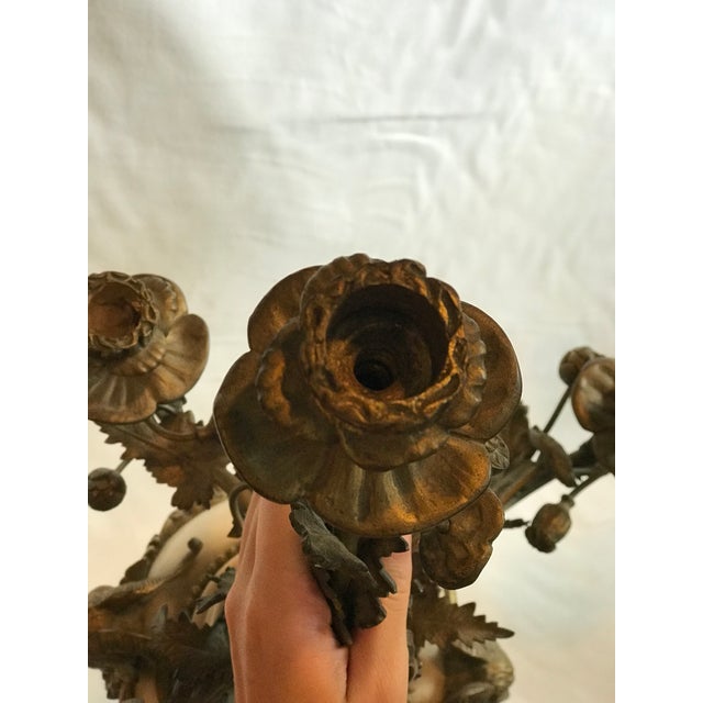 19th Century Louis XIV Candelabras - a Pair For Sale - Image 10 of 13